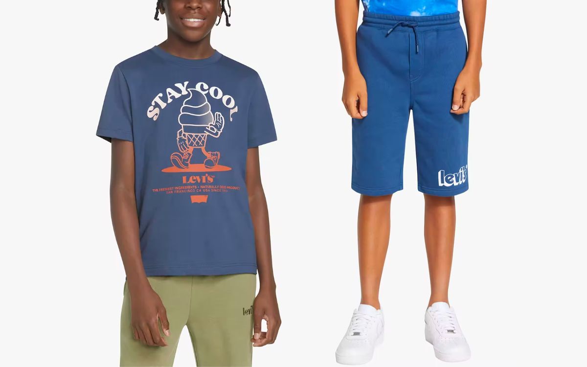 boys levis tops and bottoms