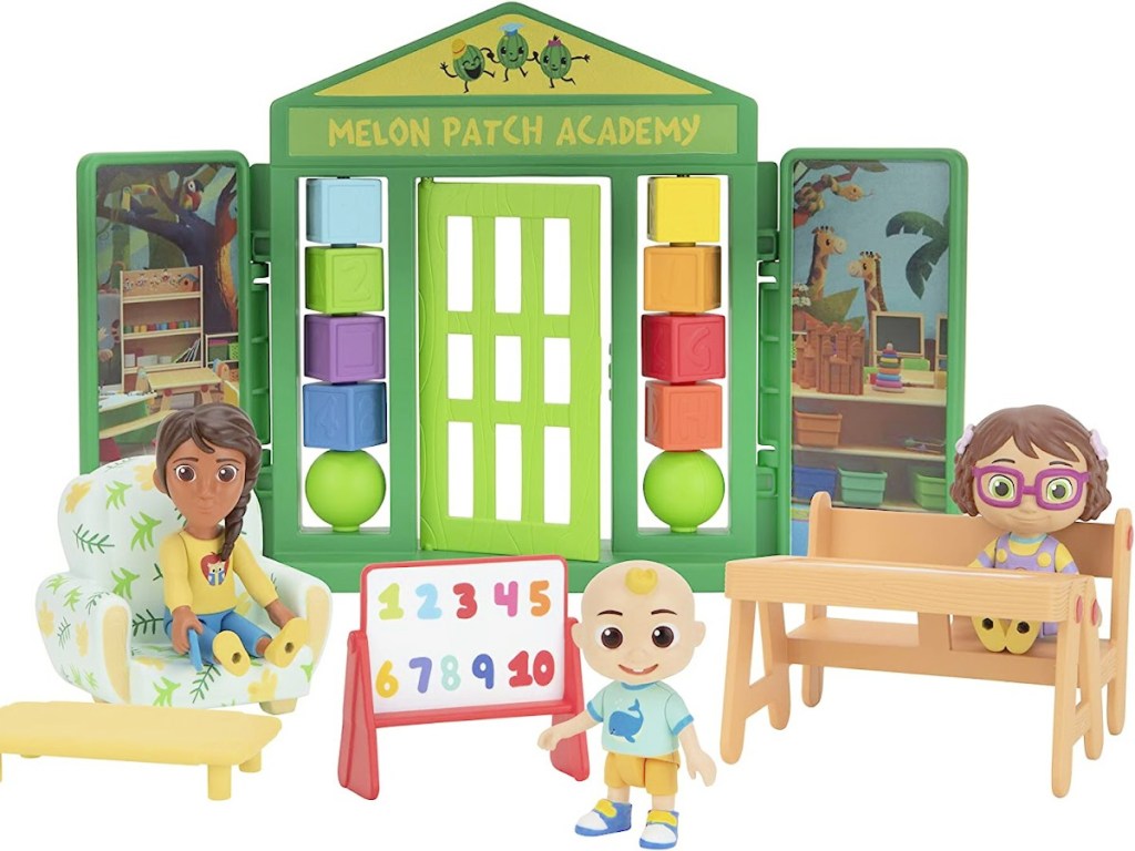cocomelon school deluxe playset