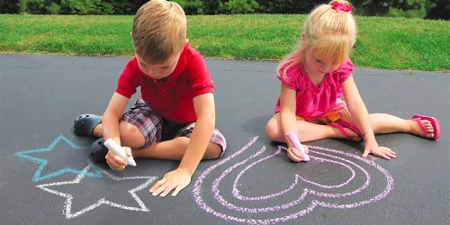 Cra-Z-Art Washable Sidewalk Chalk 32-Count Just $2.97 on Walmart.com