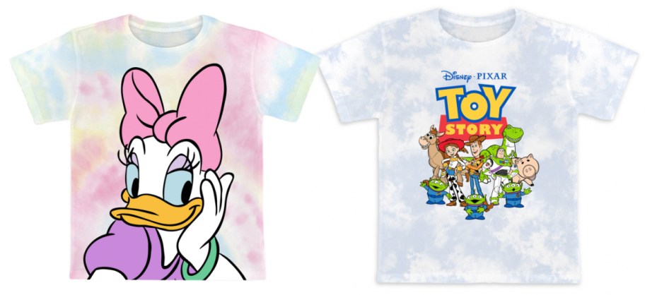 daisy duck and toy story girls tees