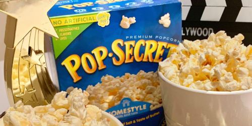 Pop Secret HomeStyle Butter Microwave Popcorn 3-Pack Just $1.91 on Amazon