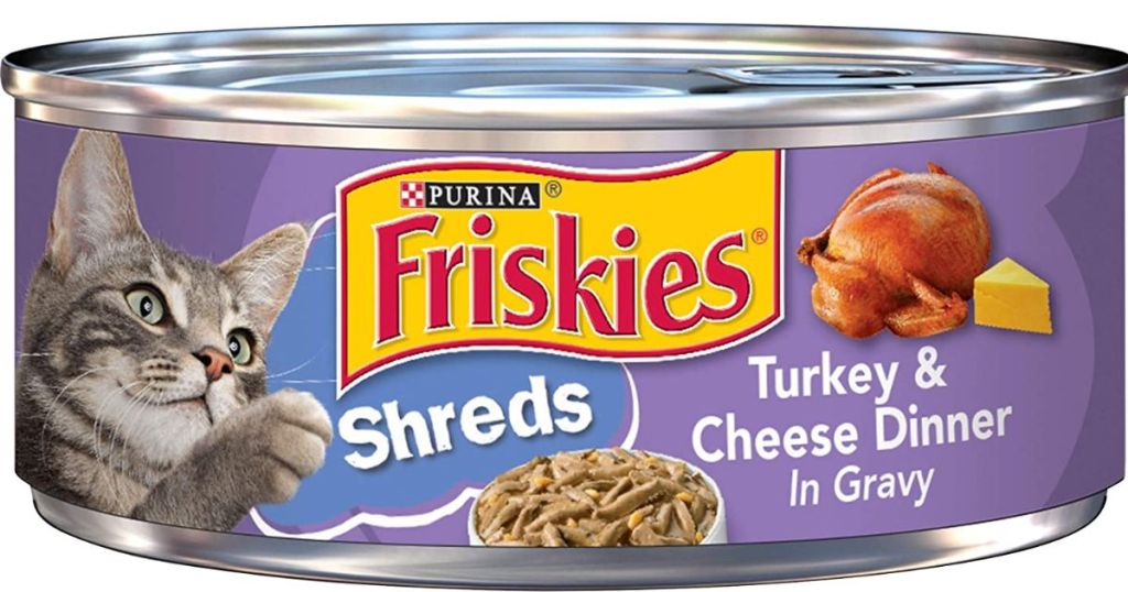 purina friskies shreds turkey and cheese