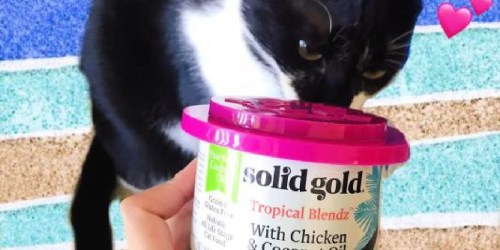 TWO Free Solid Gold Wet Cat Food Cans | Grain & Gluten Free