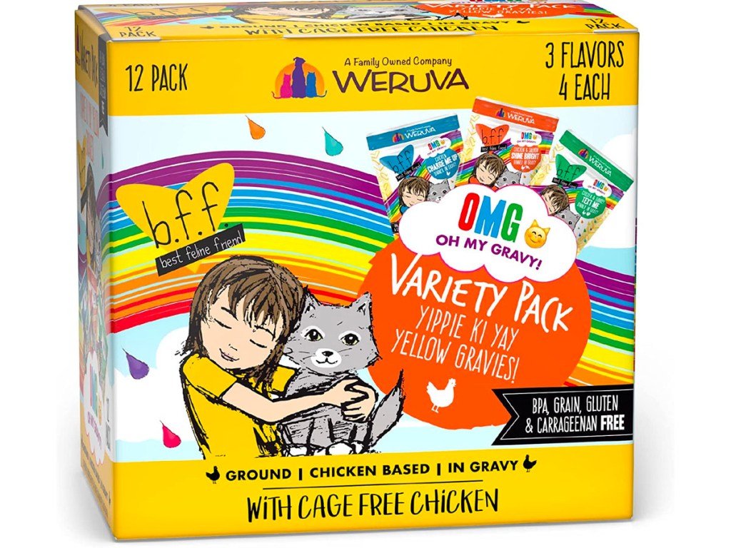 weruva cat food variety pack stock image