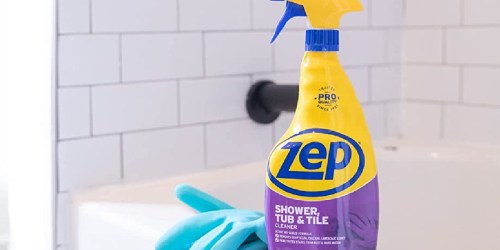Zep Shower, Tub & Tile Cleaner 32oz Bottle Just $2.47 Shipped on HomeDepot.com