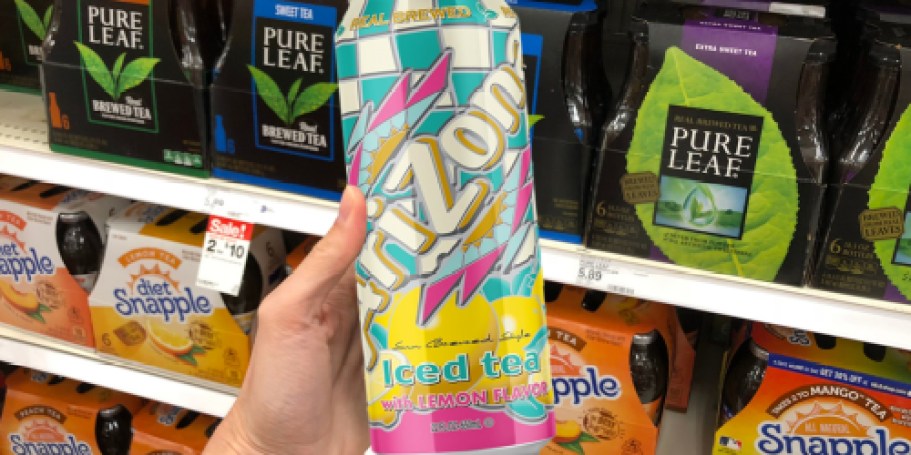 Arizona Lemon Tea Big Can 24-Pack Only $17 Shipped on Amazon