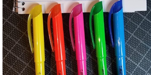 BIC Highlighters 12-Pack Just $3 Shipped on Amazon (Regularly $7)