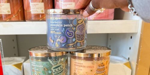 EXTRA 20% Off Bath & Body Works Promo Code | 3-Wick Candles Only $11.96 & More