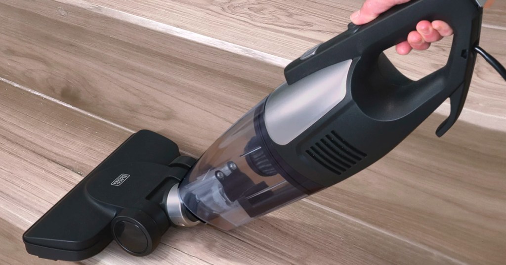 Black + Decker 3-in-1 Lightweight Corded Upright and Handheld Multi-Surface Vacuum