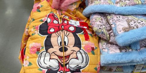 NEW Disney Kids Reversible Coats Only $16.99 at Costco