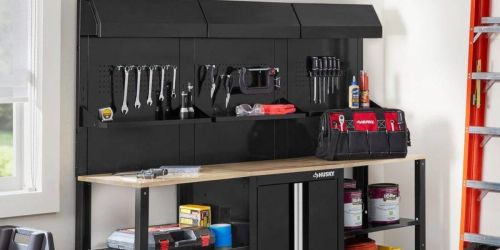 Up to 50% Off Husky Garage Storage Systems on Home Depot | 9-Piece Workstation Only $425