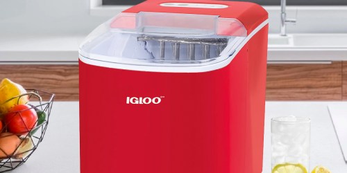 Igloo Countertop Ice Maker from $65.48 Shipped (Regularly $140) | Makes 26lbs of Ice Per Day