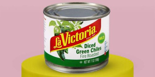 La Victoria Fire Roasted Diced Green Chiles Only $1.50 Shipped on Amazon