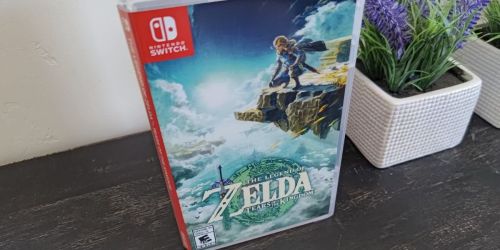 The Legend Of Zelda Tears Of The Kingdom Nintendo Switch Game Only $39.99 Shipped (Reg. $70)