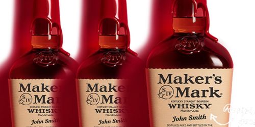 FREE Maker’s Mark Personalized Label (Fits Around 750mL Bottles!)