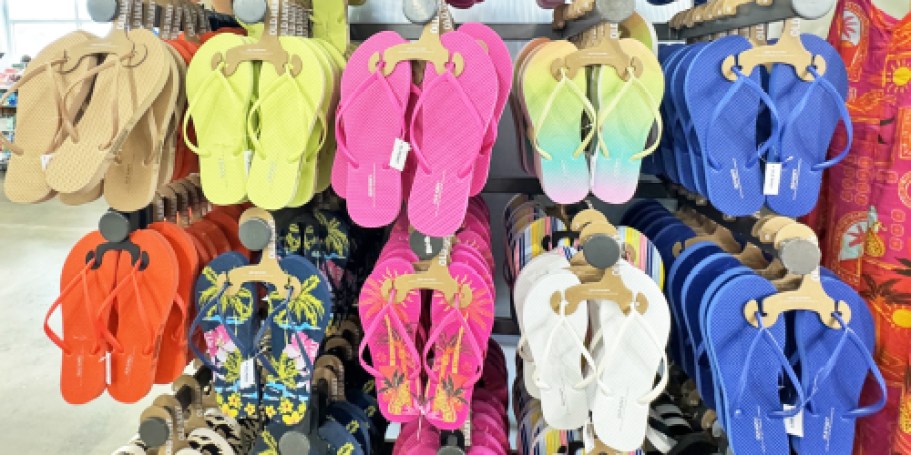 Old Navy Flip Flops Only $2 – Tons of Colors & Styles!