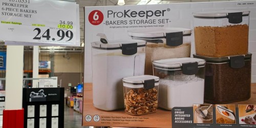 WOW! Lina’s Fave Prokeeper Plus Storage Containers are Only $24.99 at Costco!