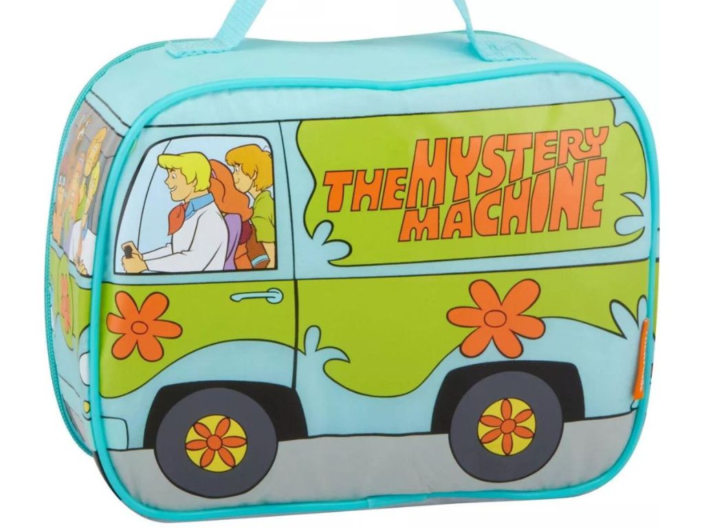Stock image of Scooby Doo Mystery Machine Lunch Bag