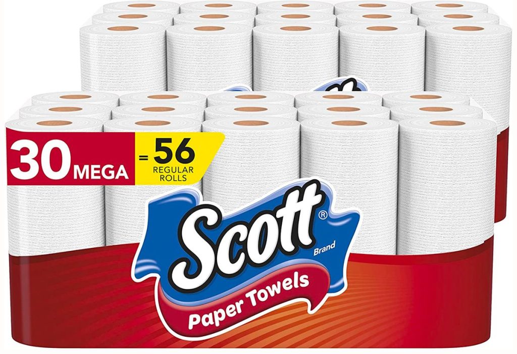 Scott Choose-A-Sheet Paper Towels 30 Mega Rolls