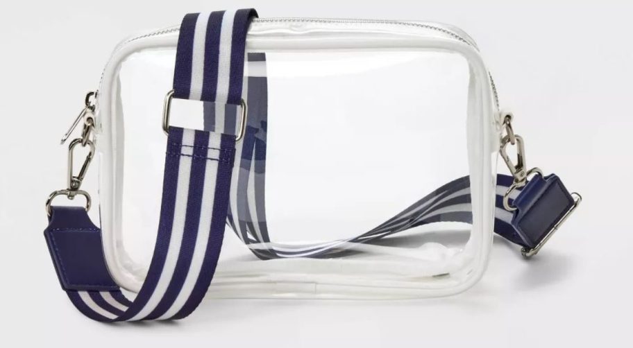 Wild Fable Clear Gameday Crossbody Bag stock image