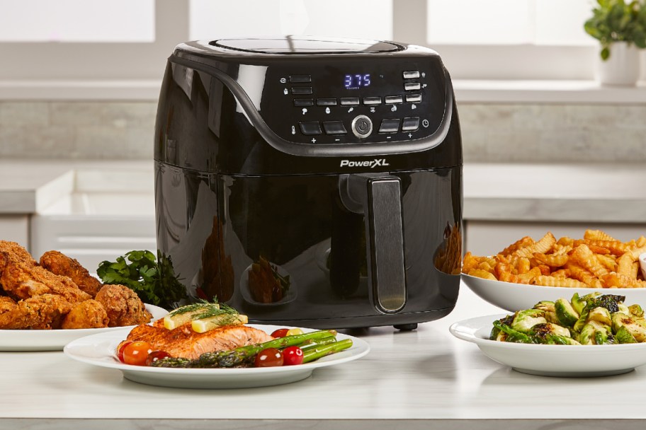black air fryer