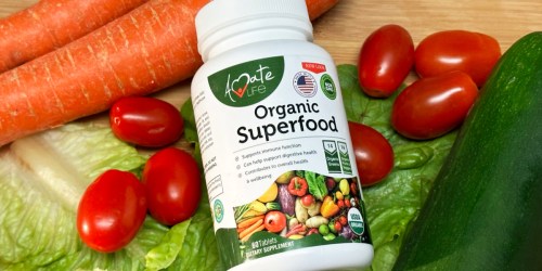 Organic Superfood Supplement Only $8.95 Shipped on Amazon | Boosts Digestion, Immunity & More