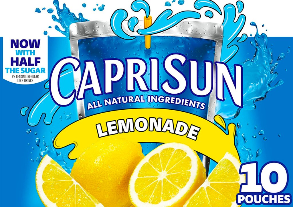 capri sun lemonade 10 pack