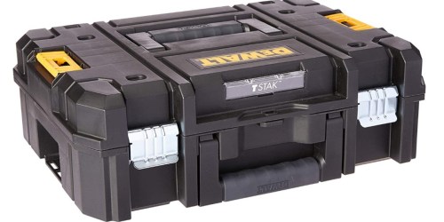 DeWalt TSTAK II Stackable Tool Box Just $17.97 on Amazon (Regularly $22)