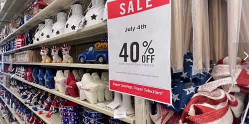 40% Off Hobby Lobby 4th Of July Decor (Including Party Supplies)