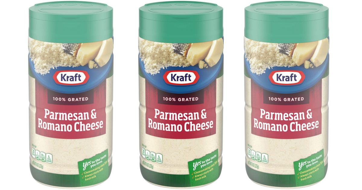 kraft parmesan cheese shakers