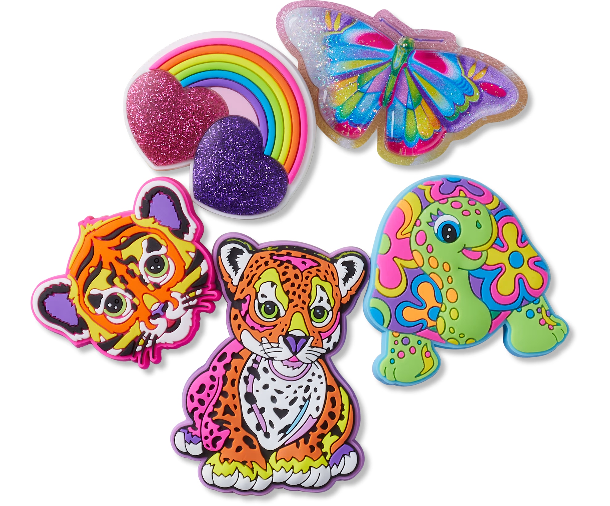 5 Lisa Frank jibbitz