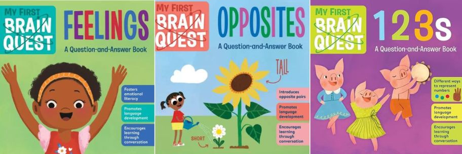 my first brain quest book stock images