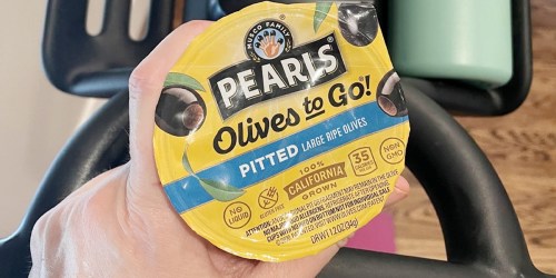 Pearls Olives to Go 24-Count Cups Just $3.96 Shipped on Amazon (Only 15¢ Each!)