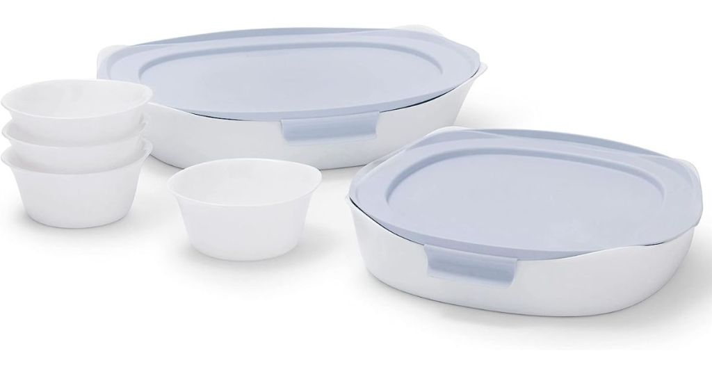 Rubbermaid DuraLite Glass Baking Dishes 8-Piece Set