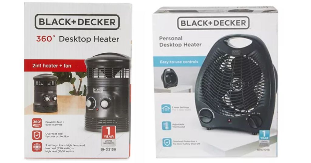 Black and Decker Desk Heaters