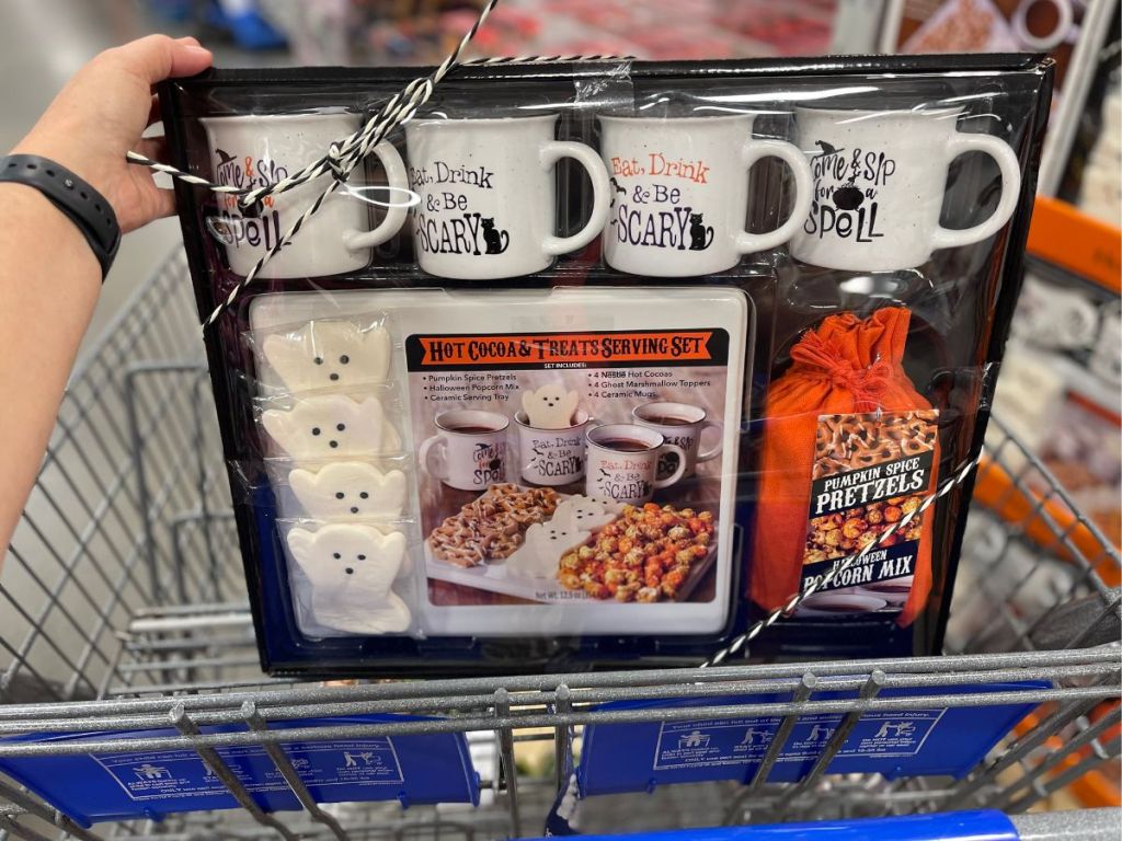 Halloween Hot Cocoa & Treats Serving Set at Sam's Club 