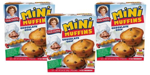 8 Boxes of Little Debbie Mini Muffins Only $15.95 on Amazon (Just $1.99 Per Box)