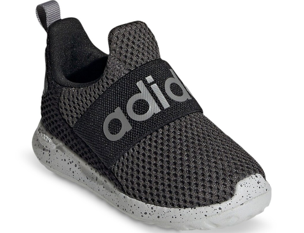 grey adidas slip on sneaker