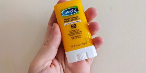 Cetaphil SPF 50 Sunscreen Stick Only $5.24 Shipped on Amazon (Great for Sensitive Skin)