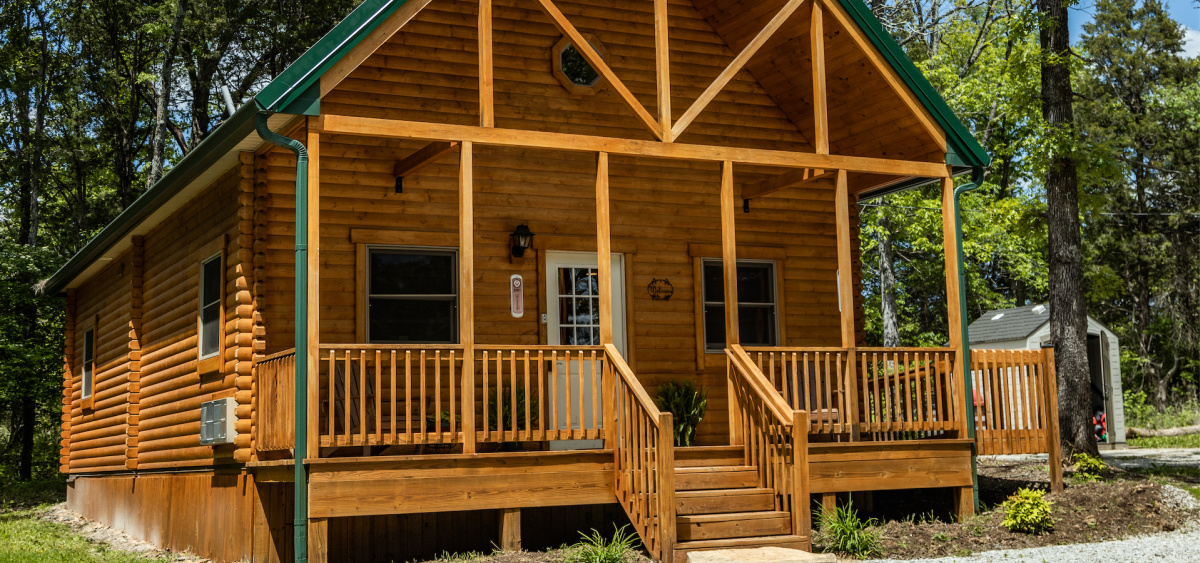 The Charlie Long Cabin at the Active Heroes military retreat