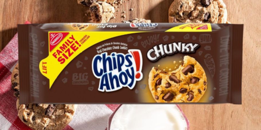 Chips Ahoy Chocolate Chip Cookies Family Size Pack Only $2.88 on Amazon