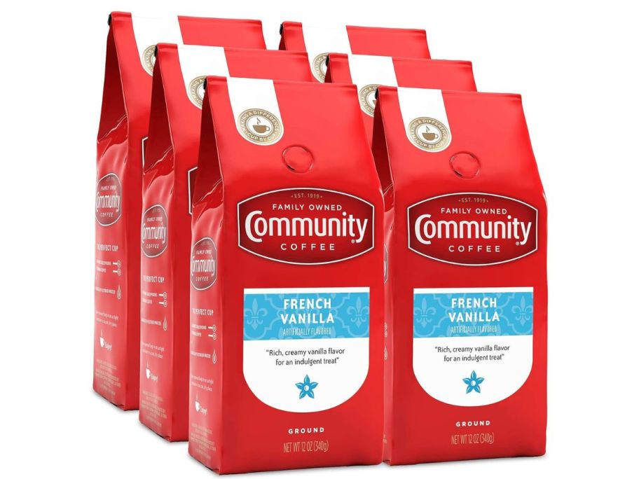 Community Coffee french vanilla ground coffee