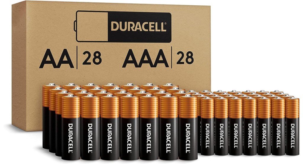 Duracell Coppertop AA + AAA Batteries 56 Count Pack