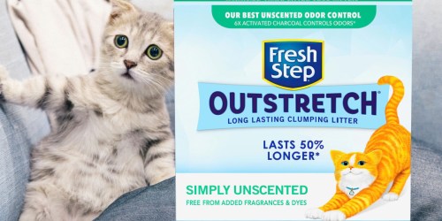Fresh Step Cat Litter 16lb Box 2-Pack Only $14.57 Shipped on Amazon (Reg. $32)