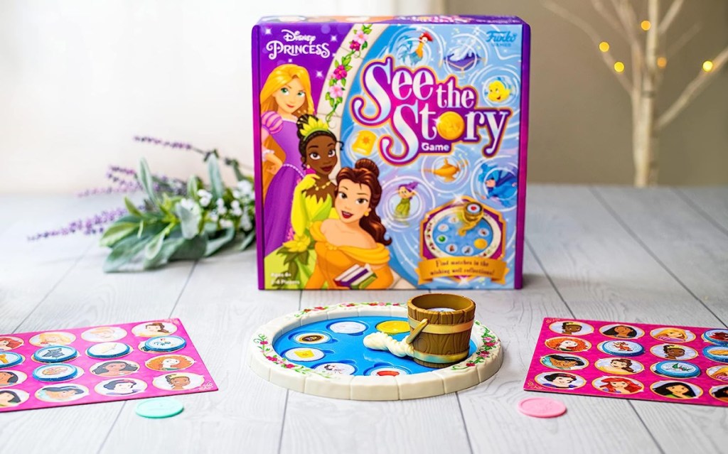 A See the Story Disney Princess Board Game by Funko Games
