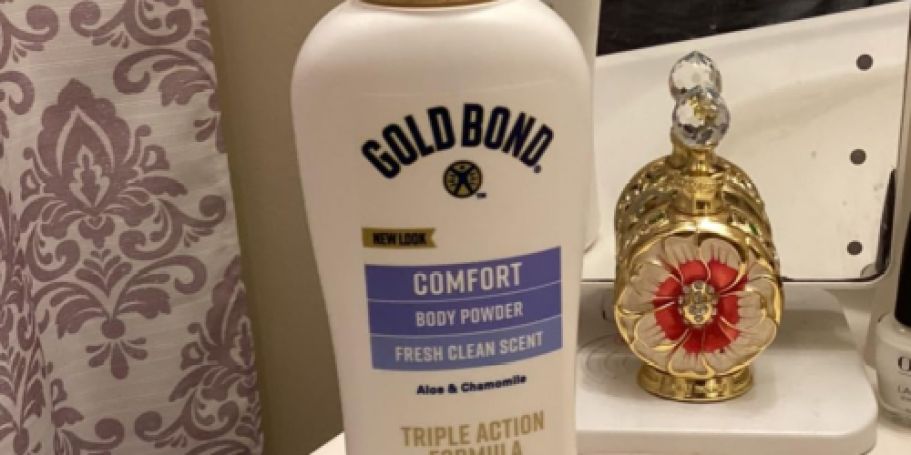 Gold Bond Body Powder Only $3.99 Shipped on Amazon (Regularly $7)