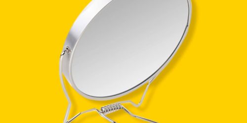 Goody Two-Sided Makeup Mirror w/ Stand Only $3 on Amazon