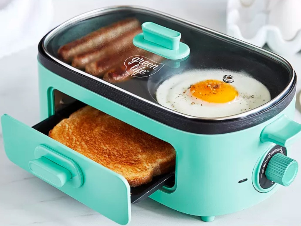 GreenLife 3-in-1 Breakfast Maker