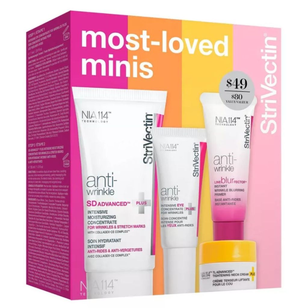 StriVectin Most Loved Minis - 4pc/1.75oz - Ulta Beauty shown in box