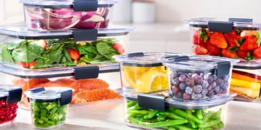 Rubbermaid Brilliance 40-Piece Food Storage Set Just $71.98 Shipped + Get $10 Kohl’s Cash (Reg. $160)